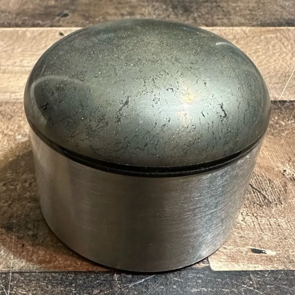 Kendra Scott Mini Dome Box - Variegated Pyrite/Antique Silver